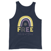 Free To Say: Life Isn't Binary! Unisex Tank Top